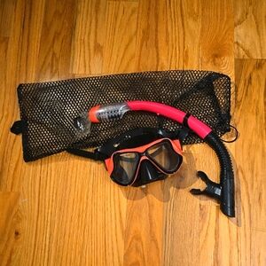Snorkeling Gear for Adults Snorkel mask Set Scuba Diving mask Dry Snorkel